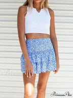 Layered Frilled Enchanting Style Skirt