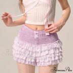 Layered Lace Cake Pettipants Skirt