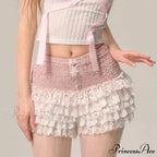 Layered Lace Cake Pettipants Skirt