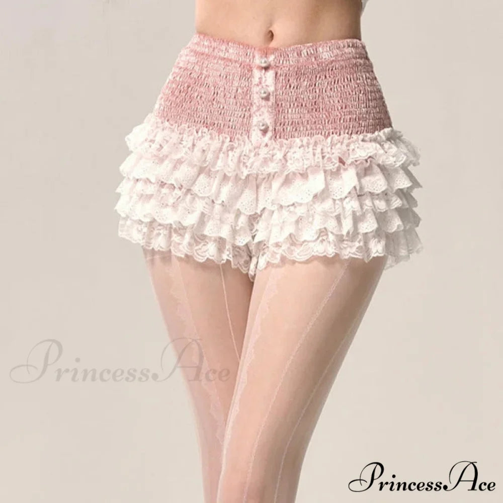Layered Lace Cake Pettipants Skirt