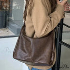 Leather Lavish Messenger Crossbody Bag