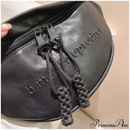 Leather Trunk Pouch for Women Crossbody