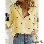 Leisure White Yellow Shirts