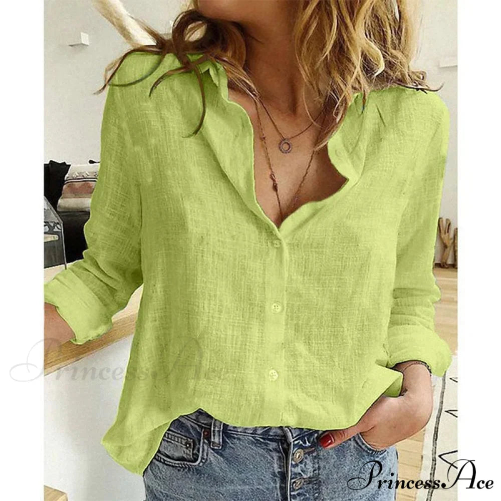 Leisure White Yellow Shirts