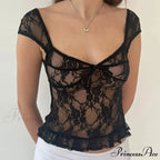 Leopand Mesh Cut Neck Crop Top