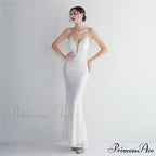 Liana Formal Sequin Charming Scroll Mermaid Dress