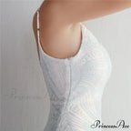 Liana Formal Sequin Charming Scroll Mermaid Dress