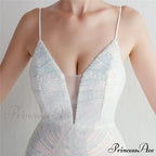 Liana Formal Sequin Charming Scroll Mermaid Dress