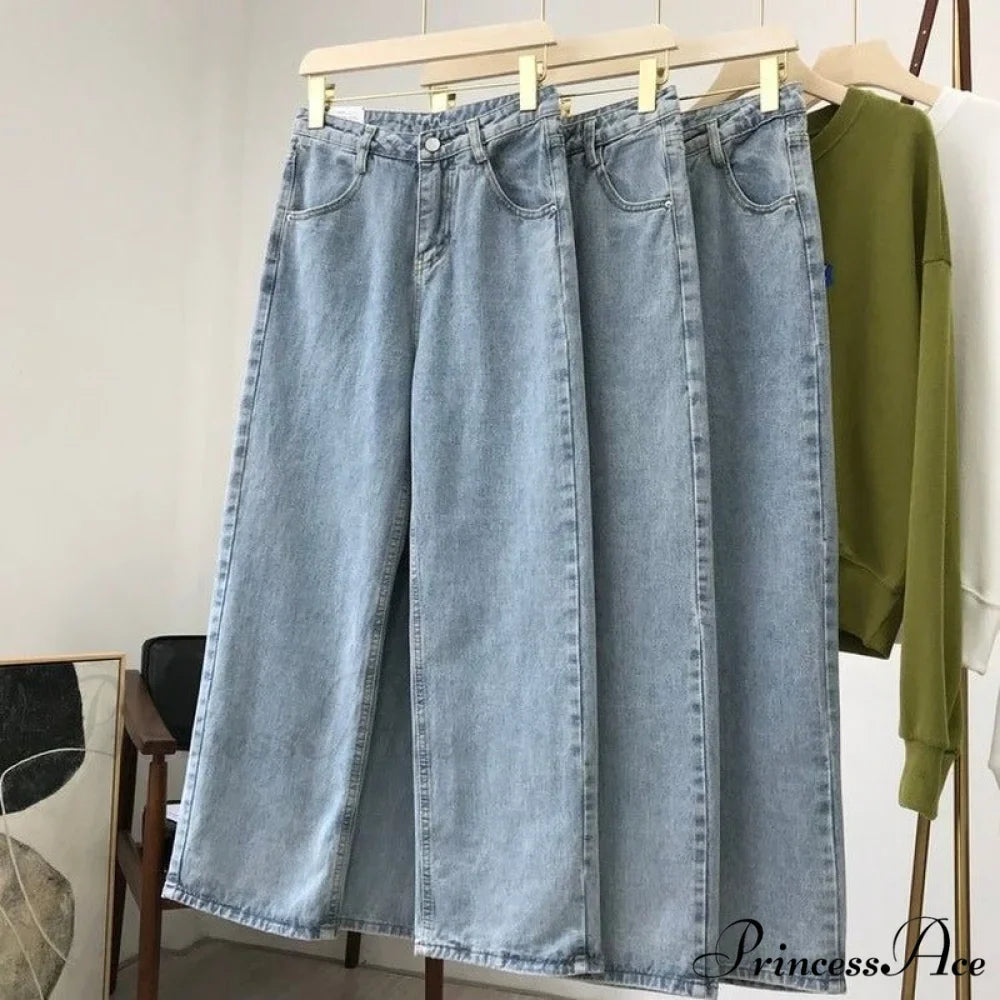 Light Blue Denim Trousers