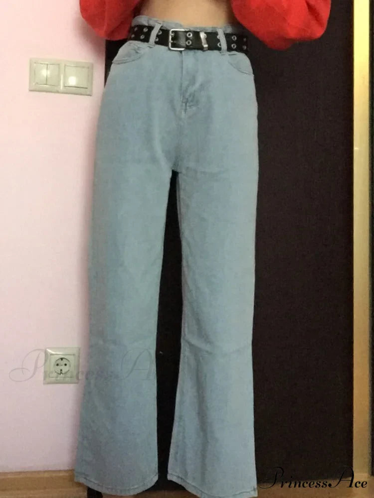 Light Blue Denim Trousers