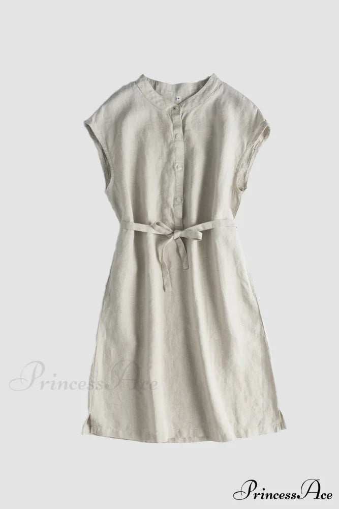 Linen Daisy Dress