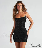 Lissie Formal Stylish Sequin Mini Dress