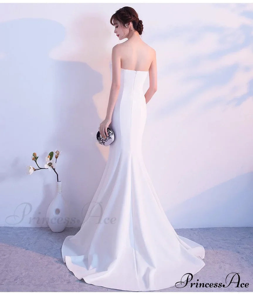 Lola Off-the-shoulder tube Charming top slim fishtail skirt