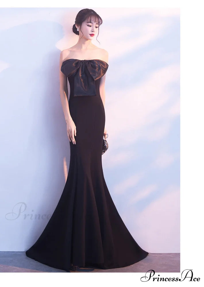 Lola Off-the-shoulder tube Charming top slim fishtail skirt