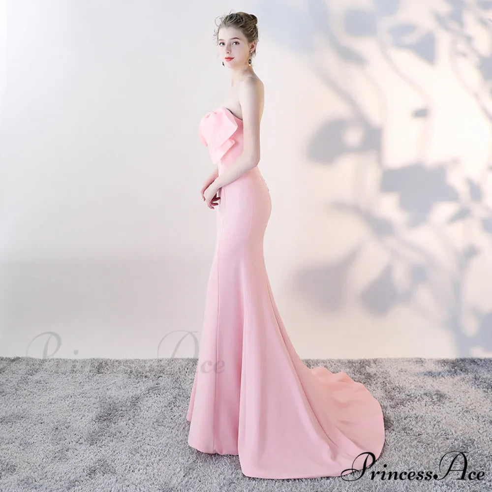 Lola Off-the-shoulder tube Charming top slim fishtail skirt