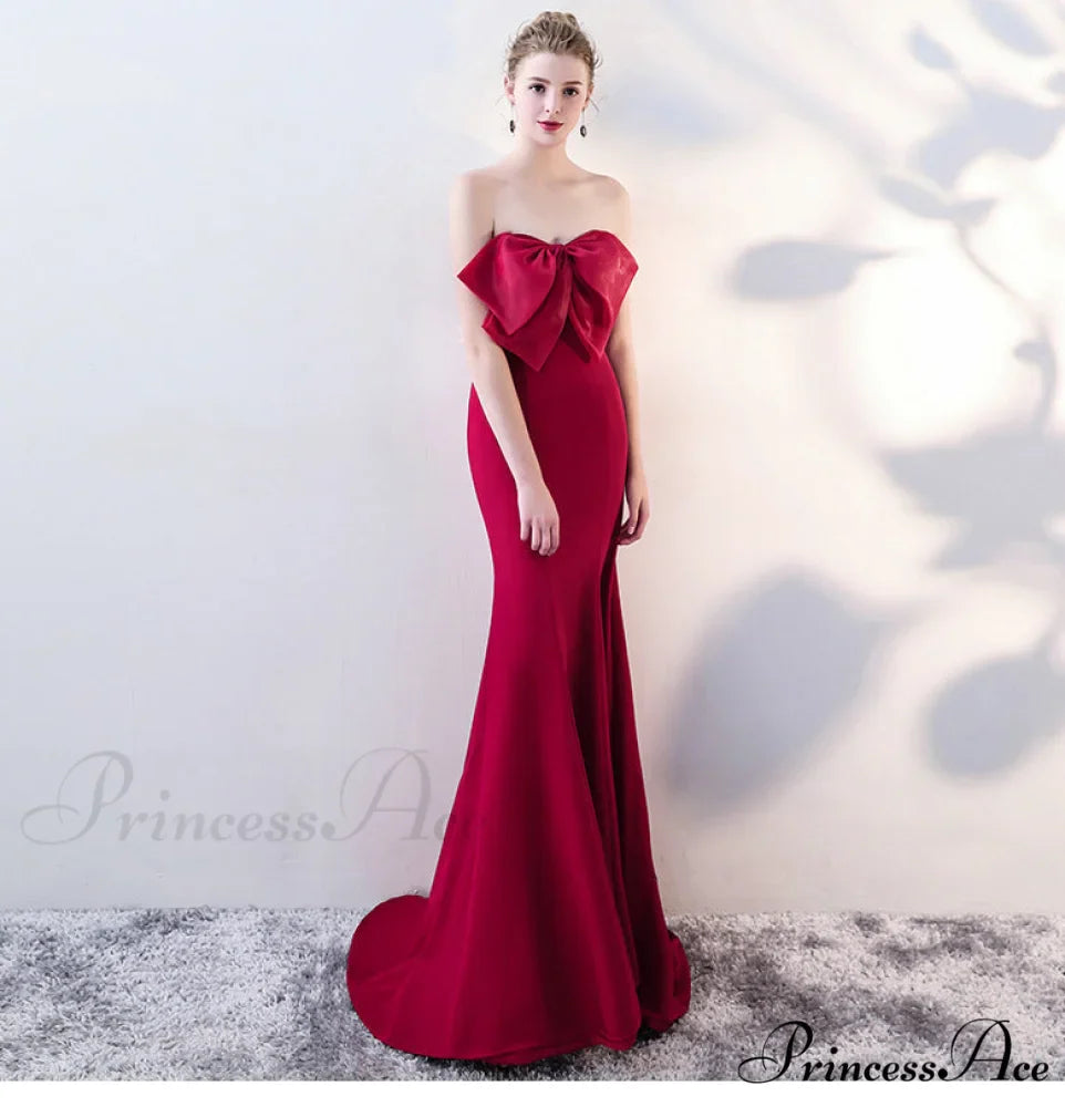 Lola Off-the-shoulder tube Charming top slim fishtail skirt