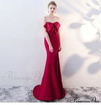 Lola Off-the-shoulder tube Charming top slim fishtail skirt