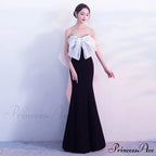 Lola Off-the-shoulder tube Charming top slim fishtail skirt