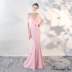 Lola Off-the-shoulder tube Charming top slim fishtail skirt