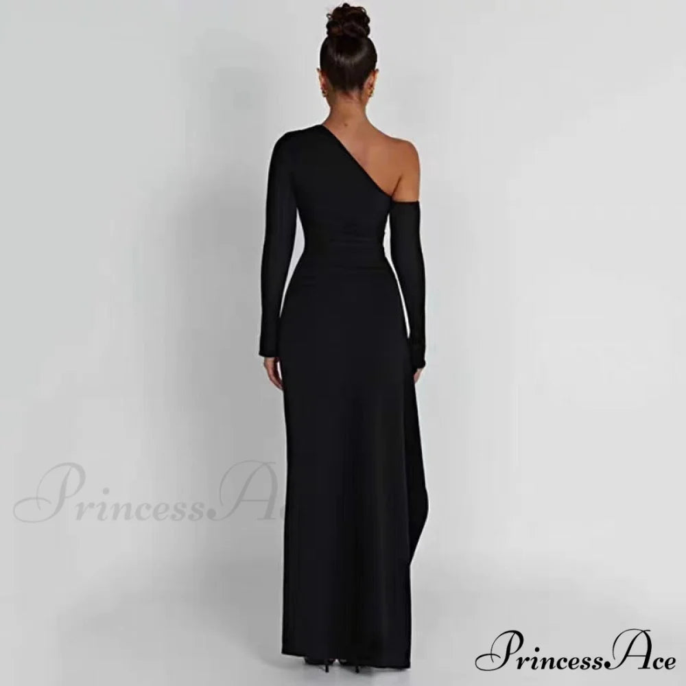Londyn Formal High Charming Slit Convertible Dress