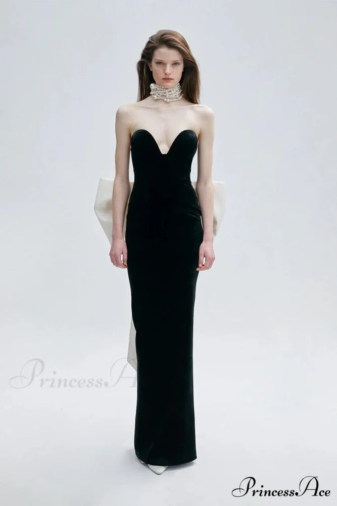 Long Backless Sparkling Prom Dress