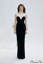 Long Backless Sparkling Prom Dress