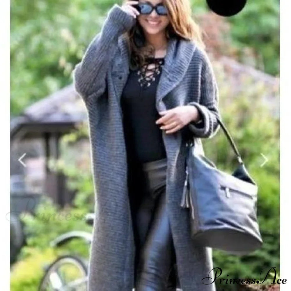 Long Knitted Coat