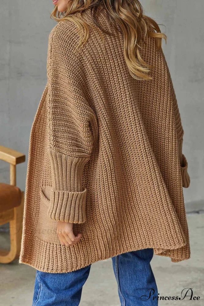 Long Open Front Cardigan