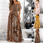 Long Ruffle Maxi Dress