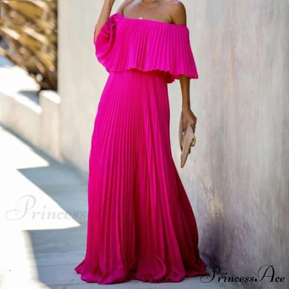 Long Sexy Strapless Maxi Dresses
