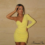 Long Sleeve Black Bodycon Party Dresses