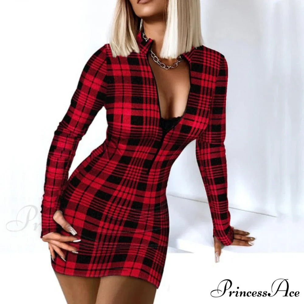 Long Sleeve Bodycon Party Dress