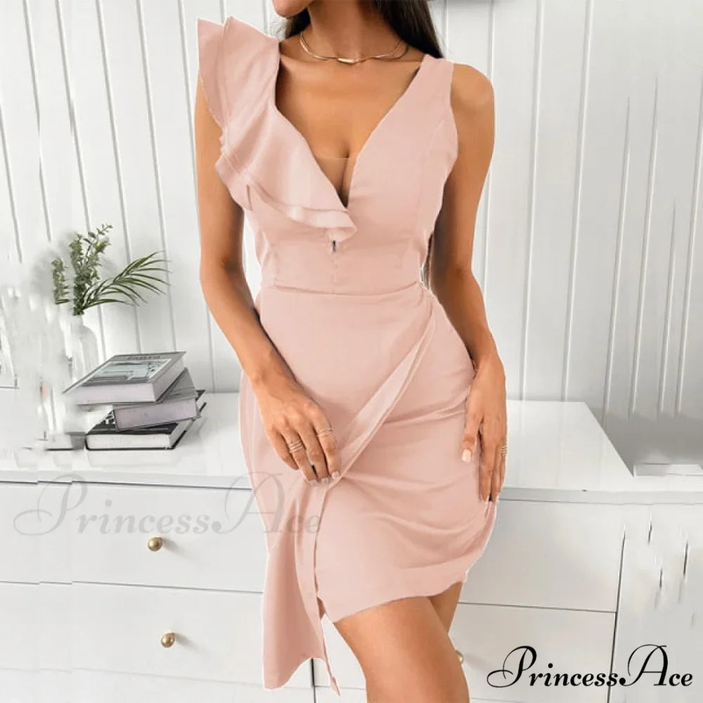 Long Sleeve Bodycon Slim Party Dress