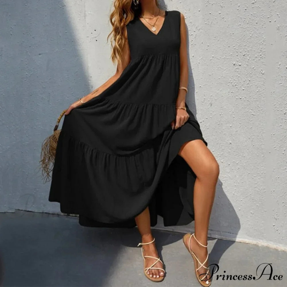 Long Sleeve Bohemian Maxi Dresses