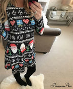 Long Sleeve Cute Christmas Dresses