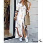 Long Sleeve Shirt Denim Long Dress