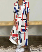 Long Sleeve Shirt Denim Long Dress