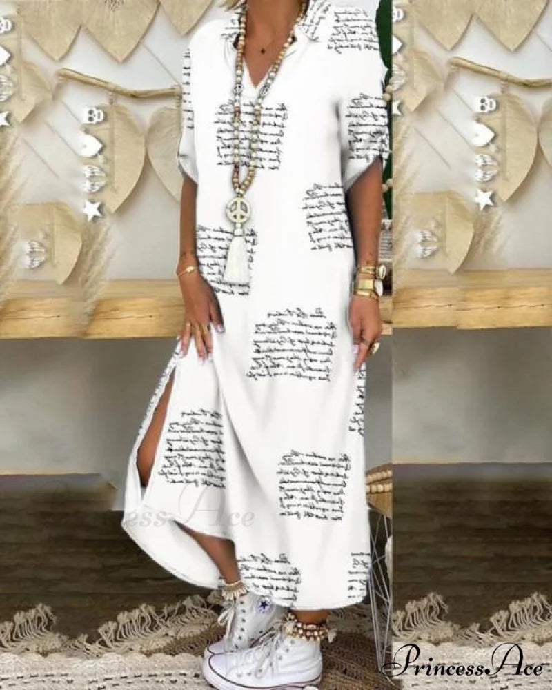 Long Sleeve Shirt Denim Long Dress