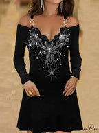 Long Sleeve Vintage Dress