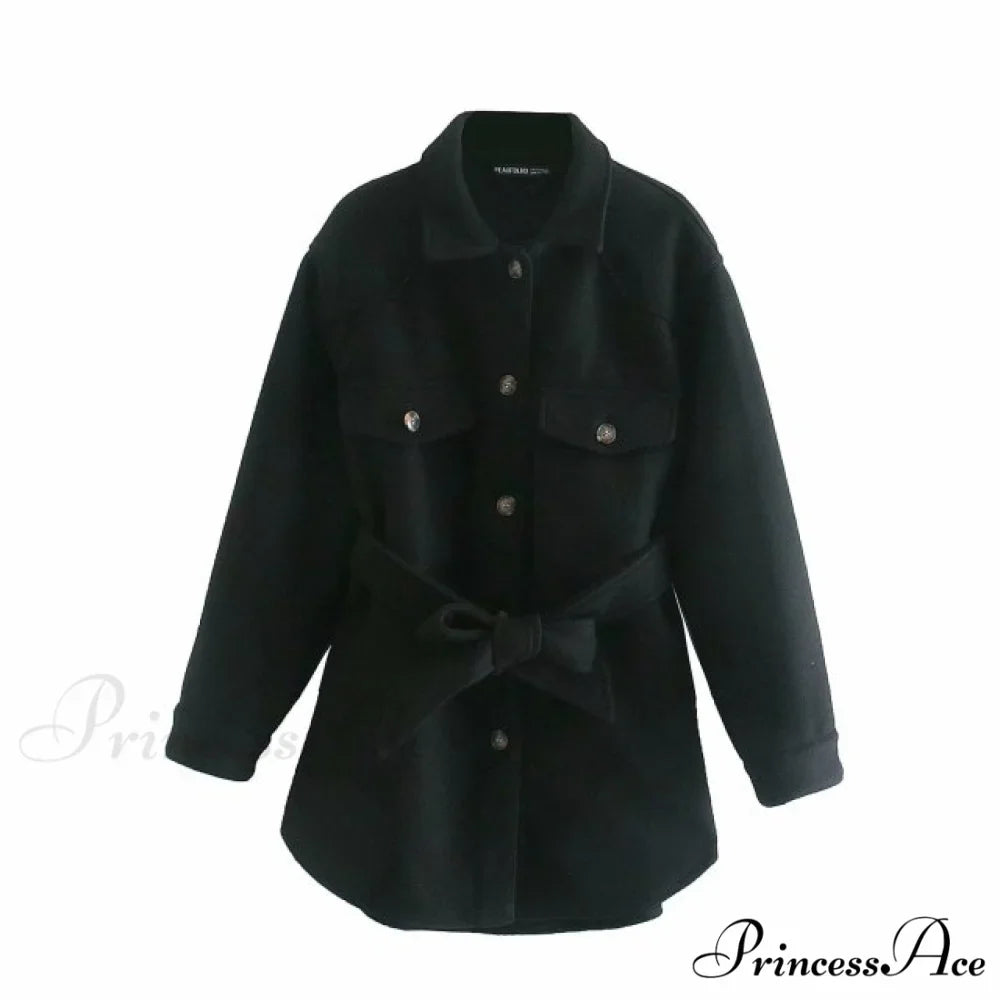 Long Sleeves Thicken Casual Fashion High Street Coat