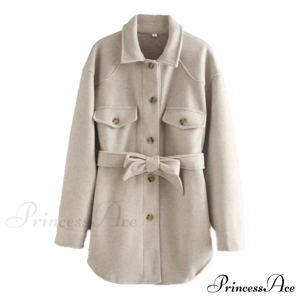 Long Sleeves Thicken Casual Fashion High Street Coat