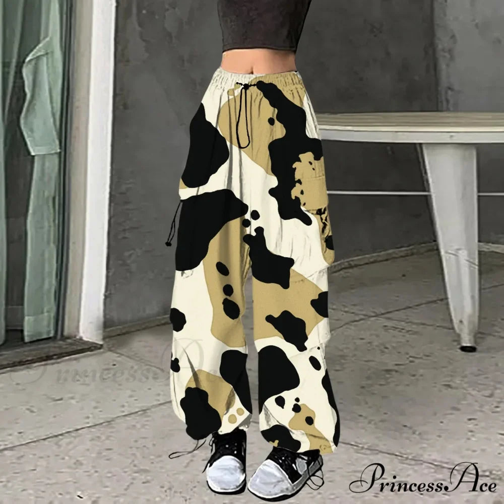 Loose Camouflage Pattern Rap Pants