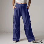 Loose Cargo Sweatpants with Pockets Trousers