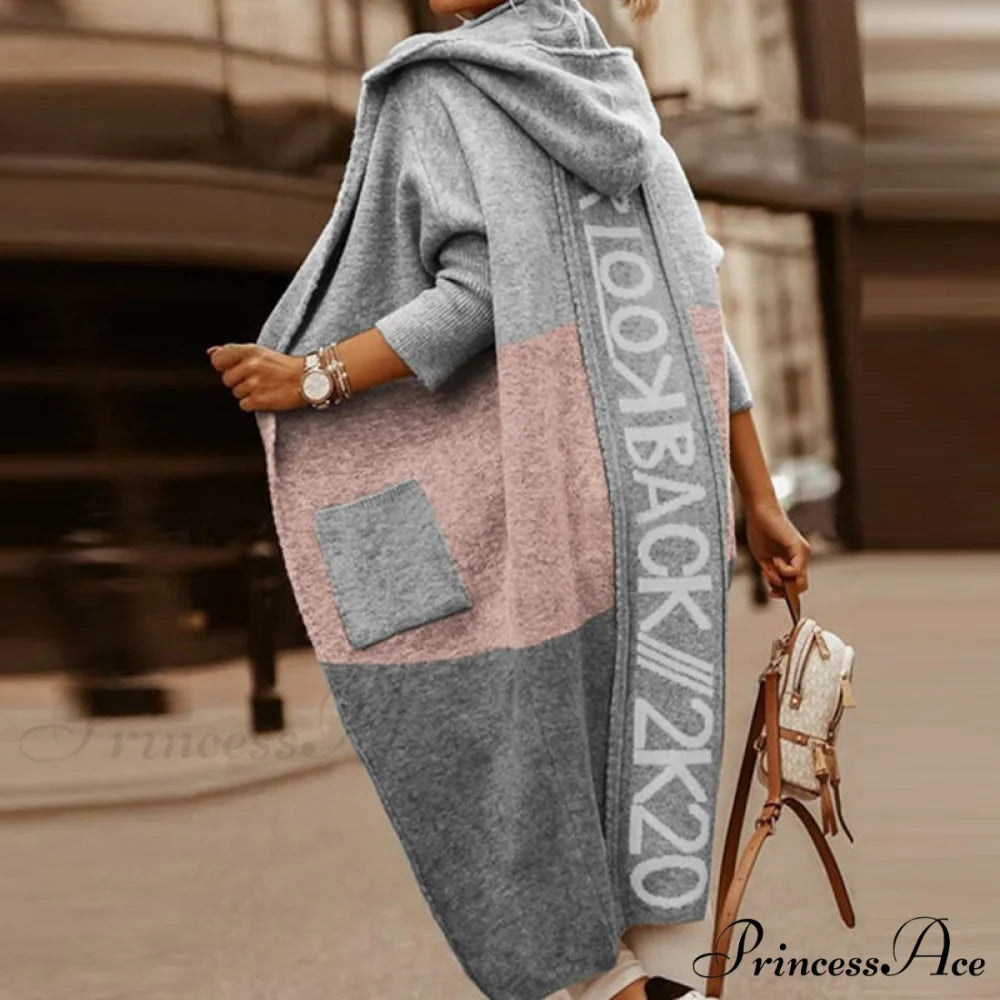 Loose Long Knit Cardigan Coats