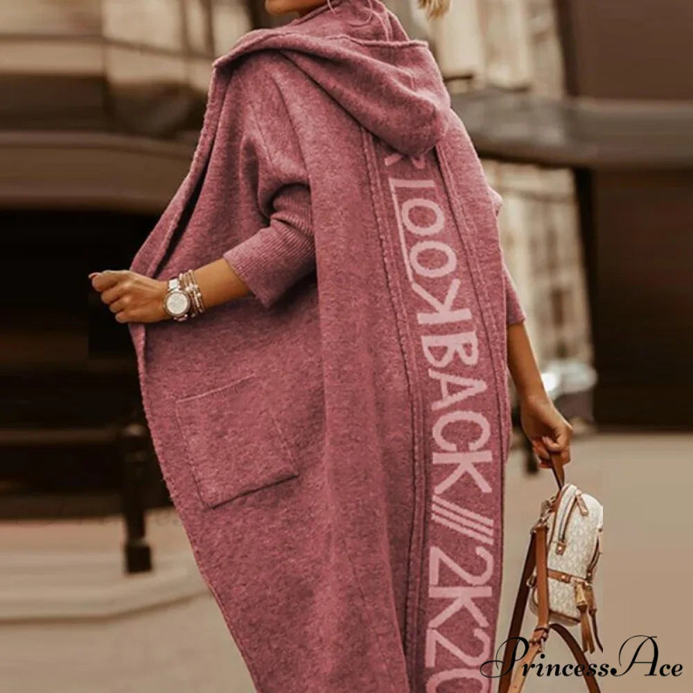 Loose Long Knit Cardigan Coats