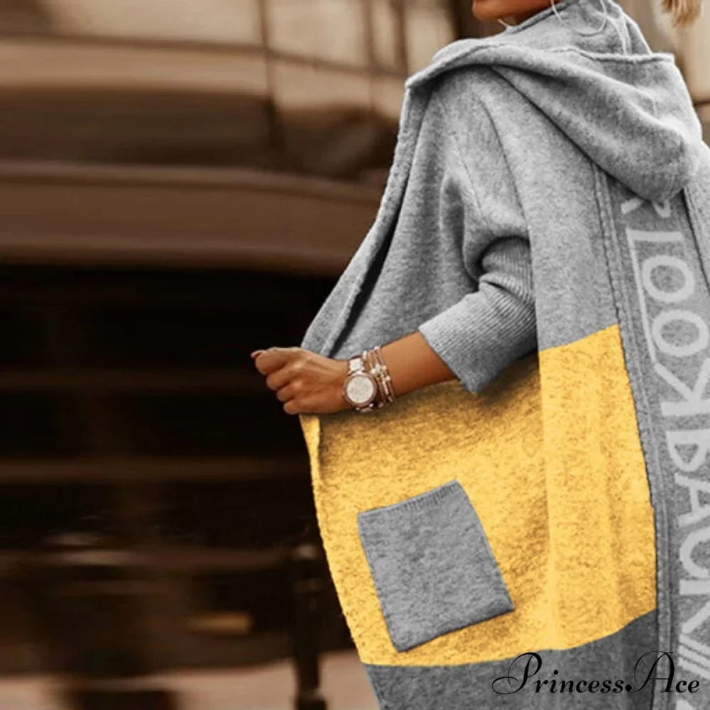 Loose Long Knit Cardigan Coats