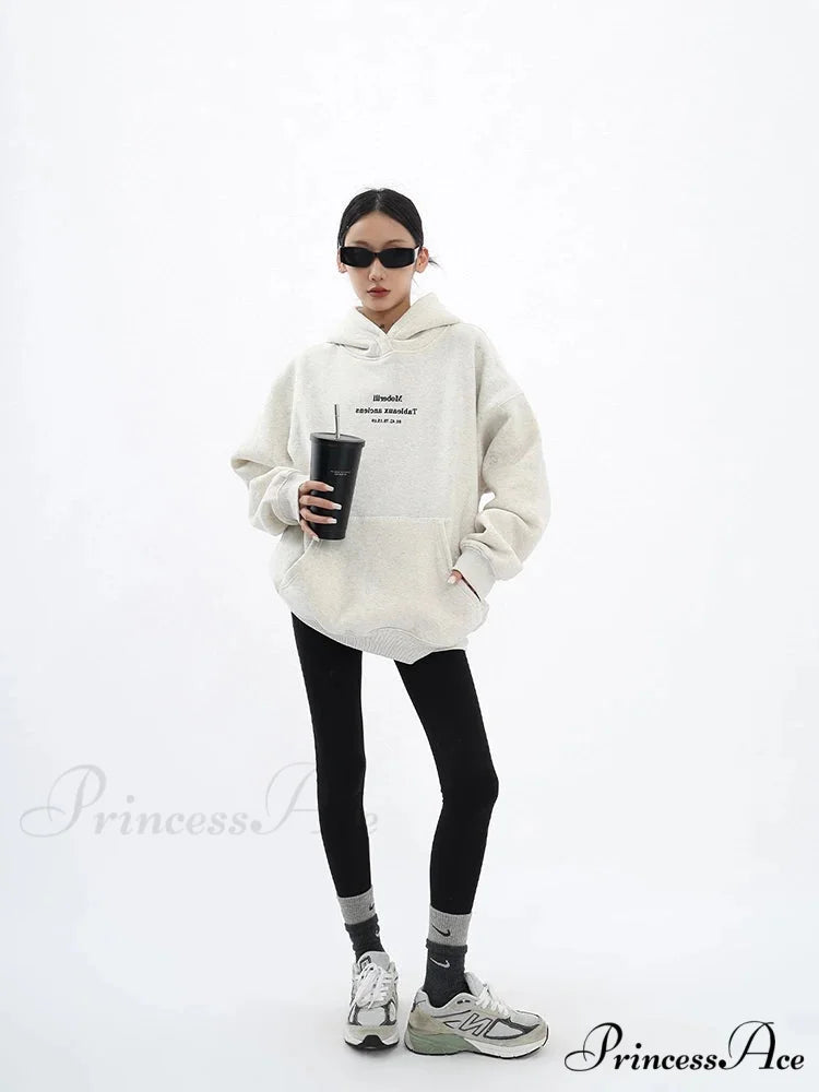 Loose Oversized Long Sleeve Fashion Comfortable Hoodie