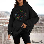 Loose Pullover Four Christmas Tree Crewneck New Autumn Christmas Hoodie