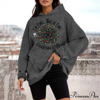 Loose Pullover Four Christmas Tree Crewneck New Autumn Christmas Hoodie