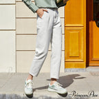 Loose Tapered Thin Retro Pants